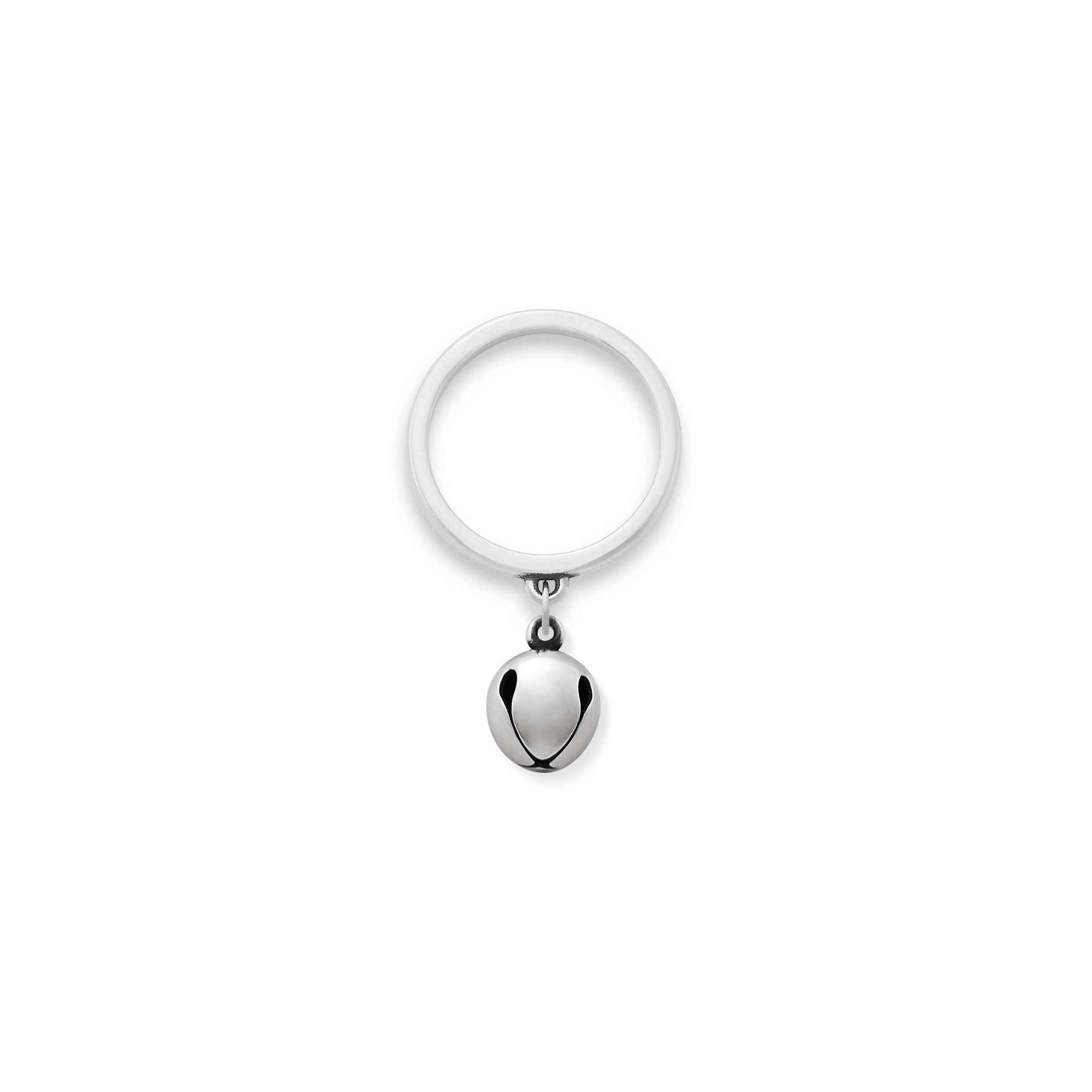Jingle Bell Charm Dangle Ring