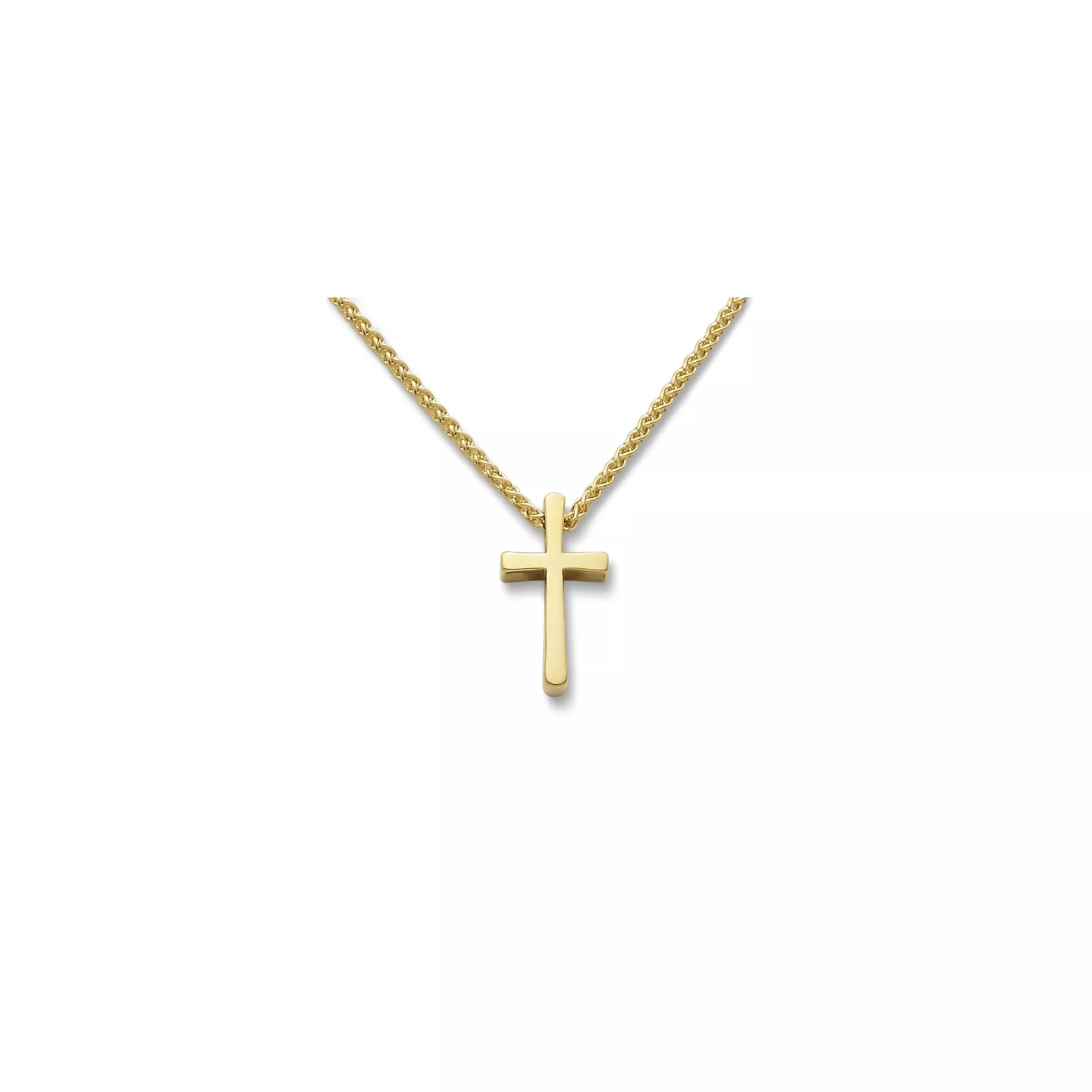 Petite Latin Cross Necklace