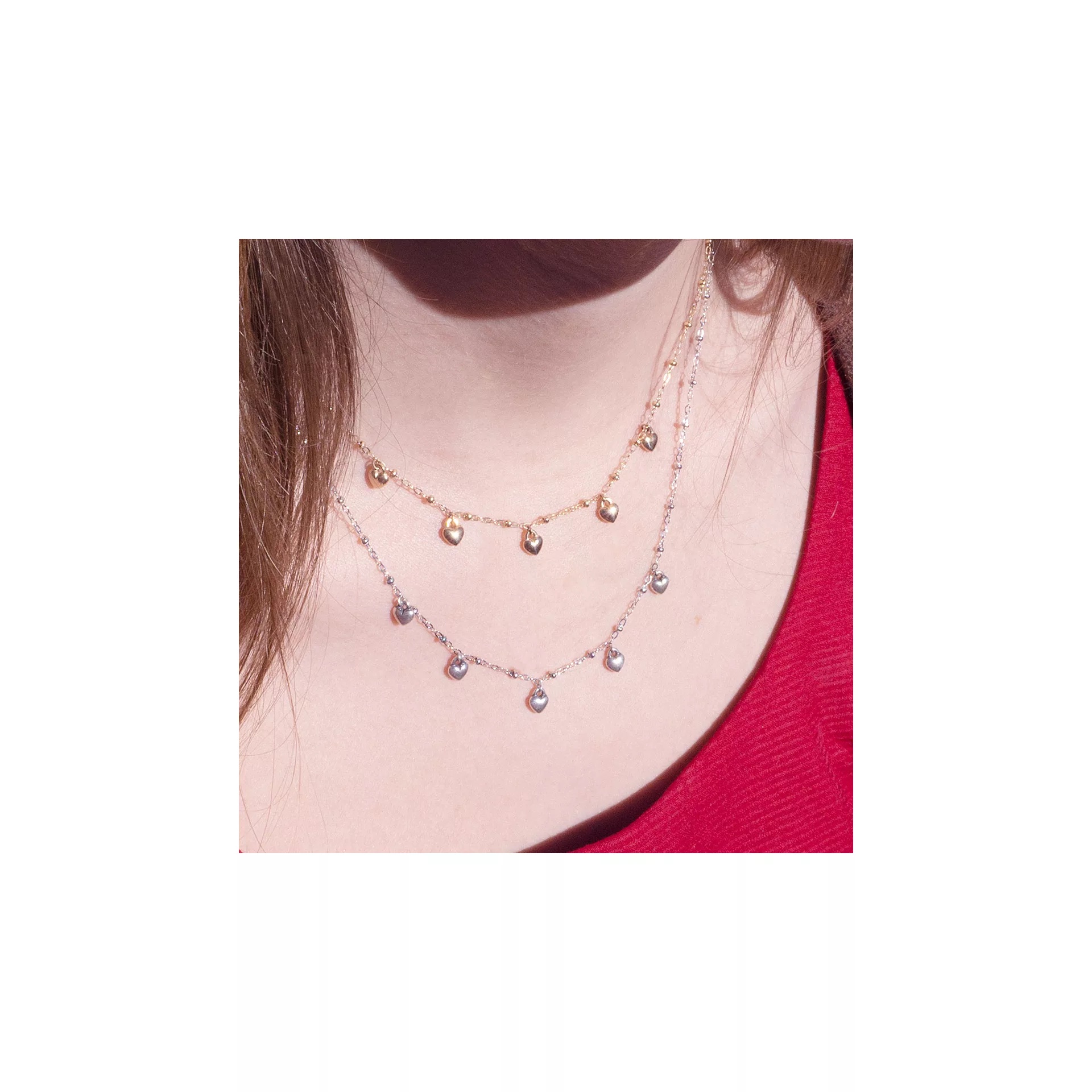 Heart Drops Necklace - Image 6