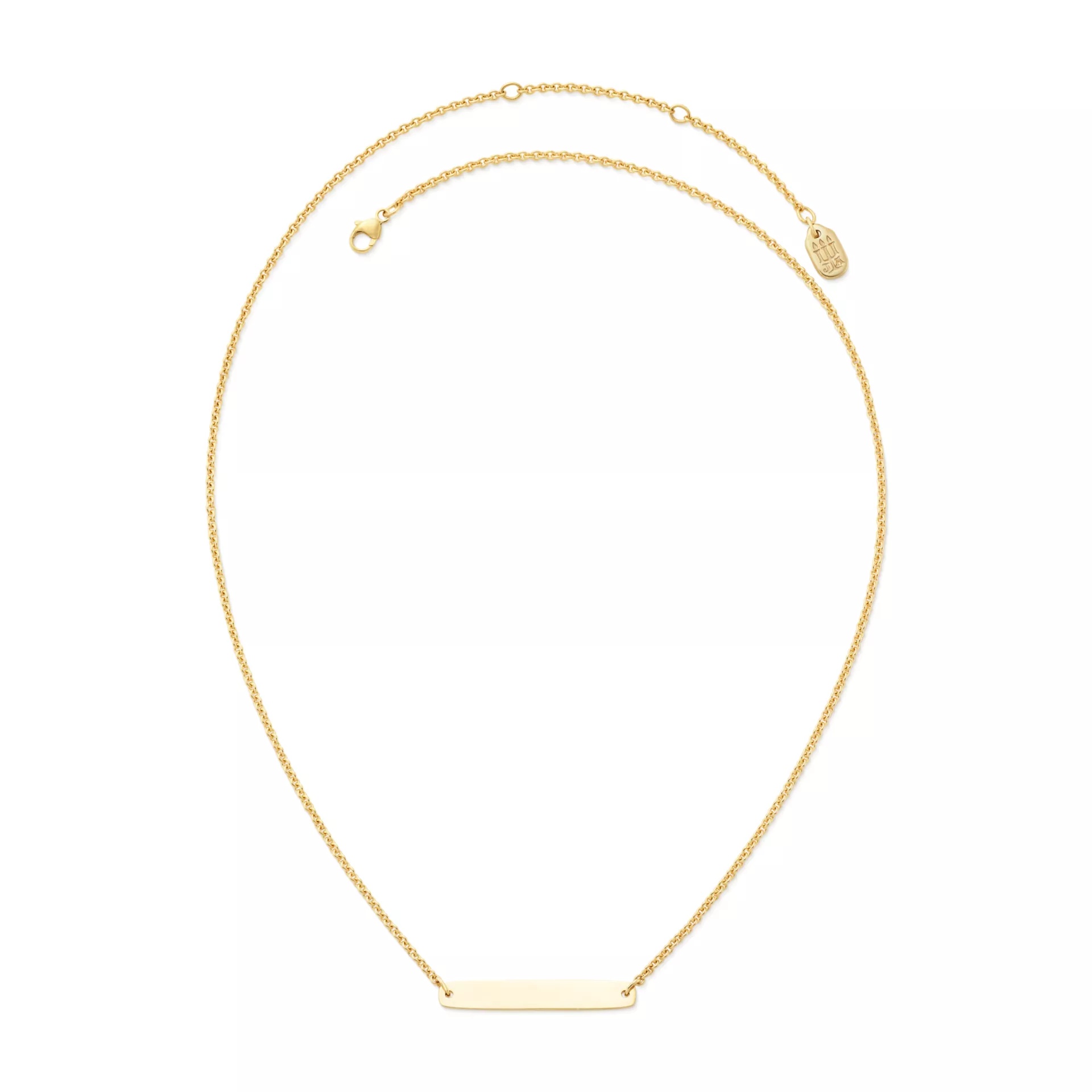 Engravable Horizon Necklace - Image 2