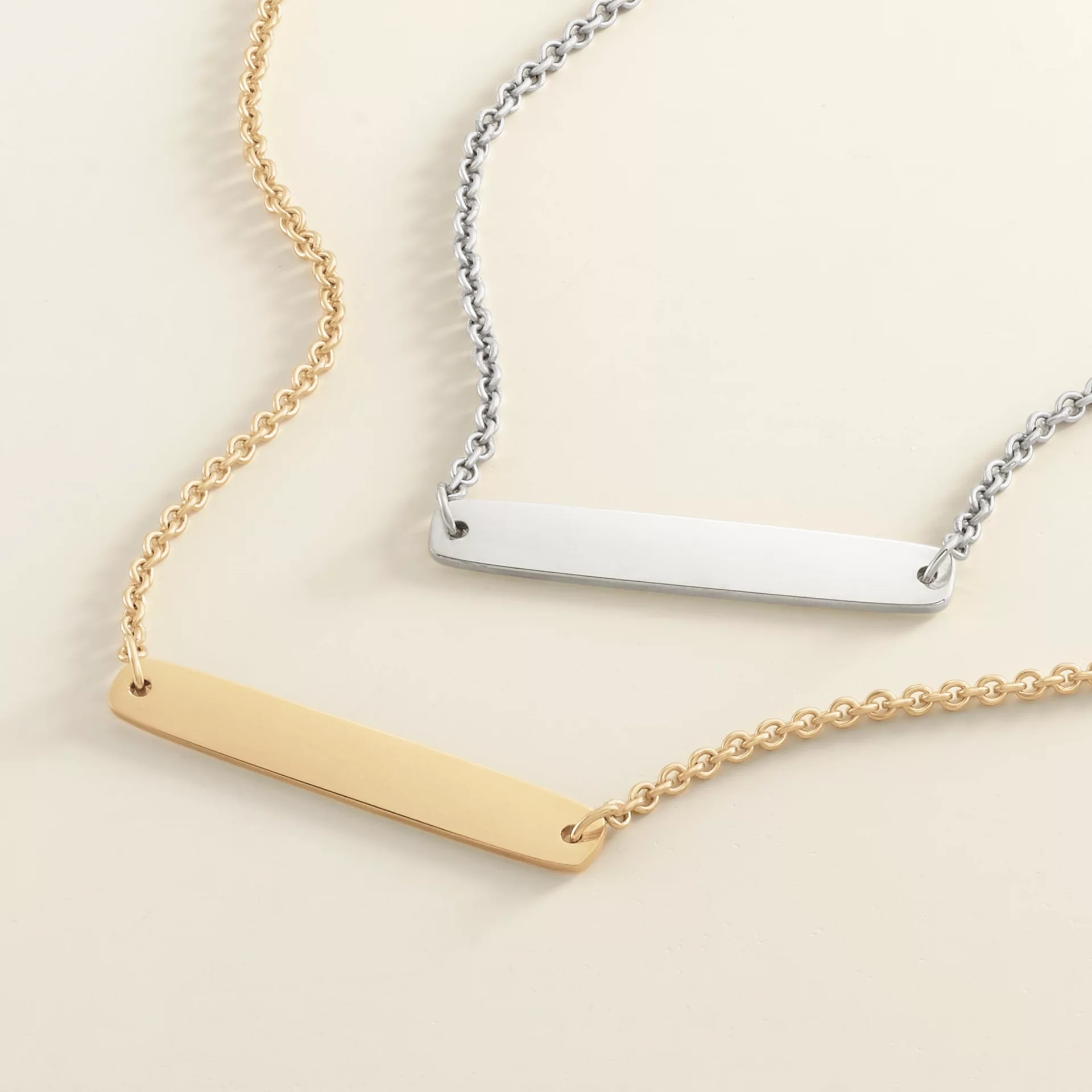 Engravable Horizon Necklace - Image 4