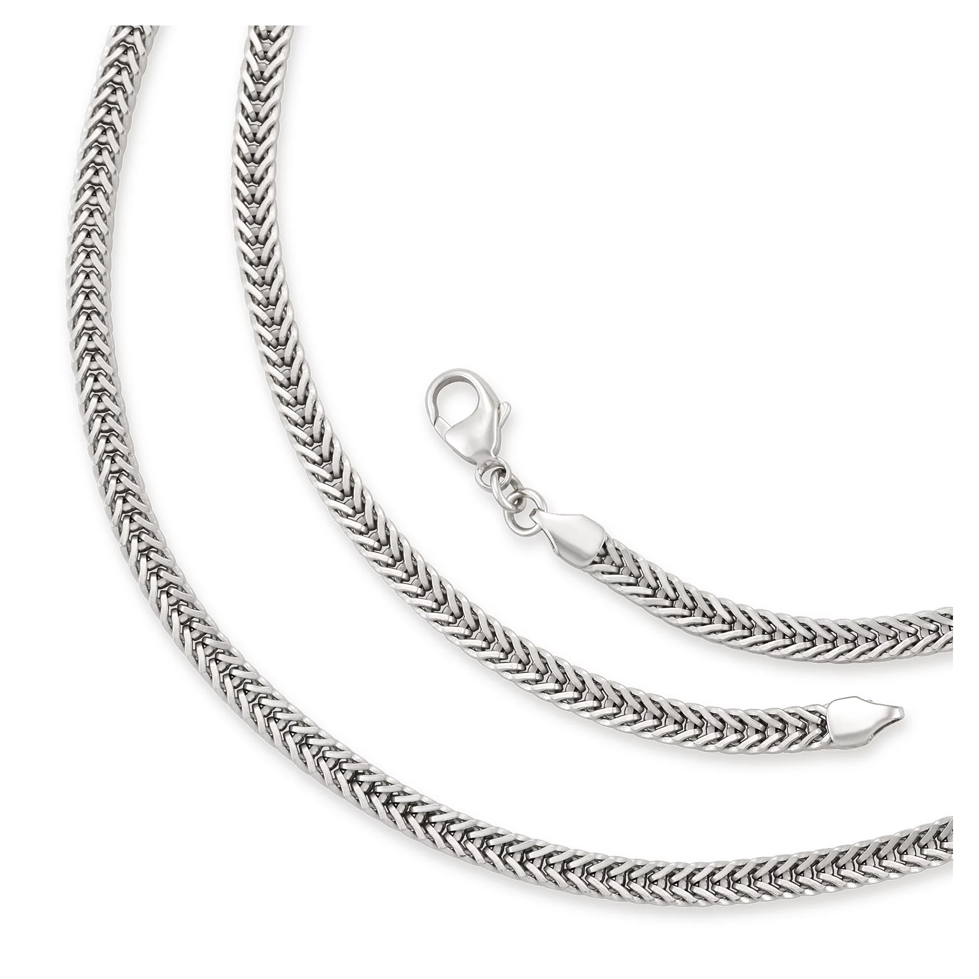 Rectangle Foxtail Necklace