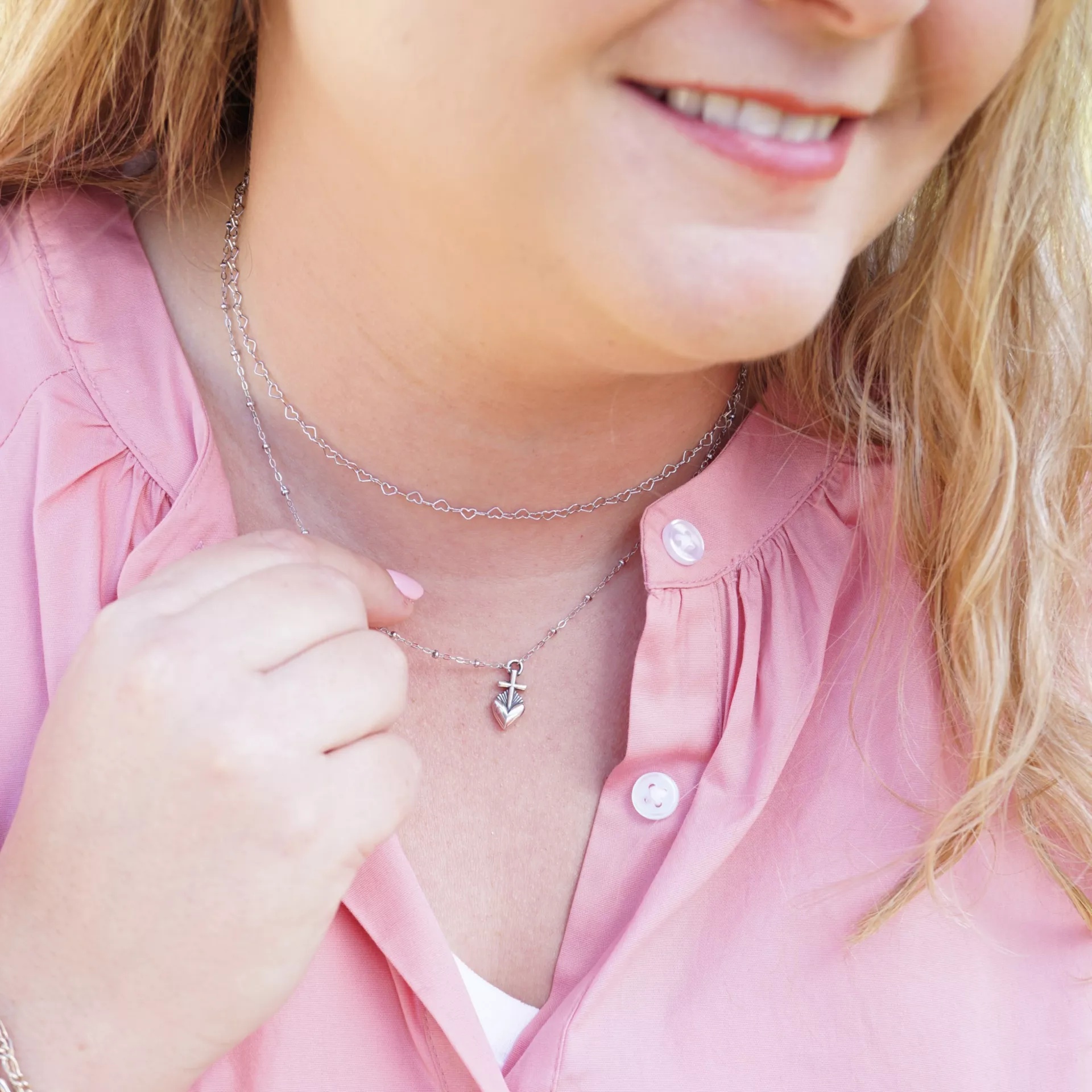 Sacred Heart Necklace - Image 4