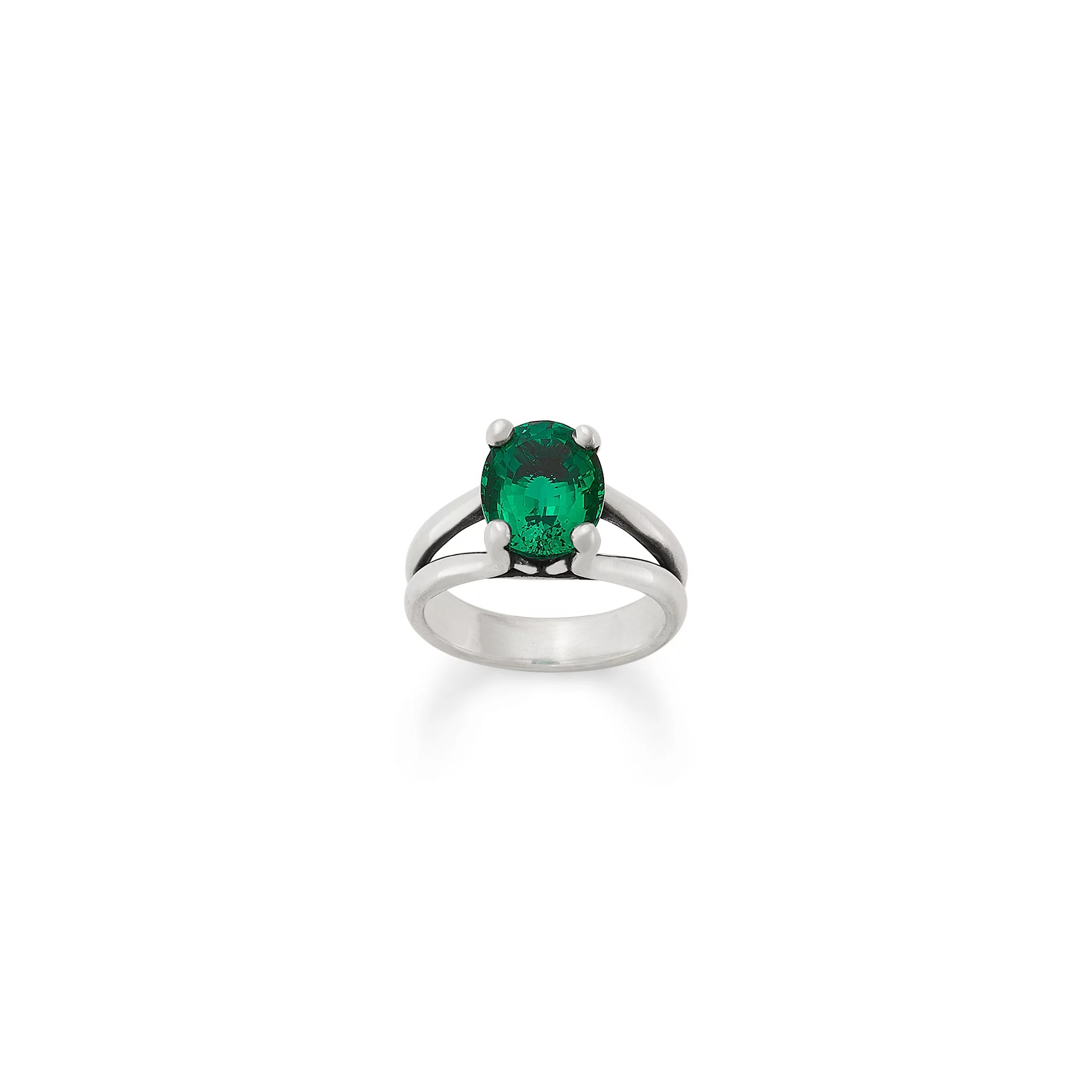 Oval Gemstone Ring