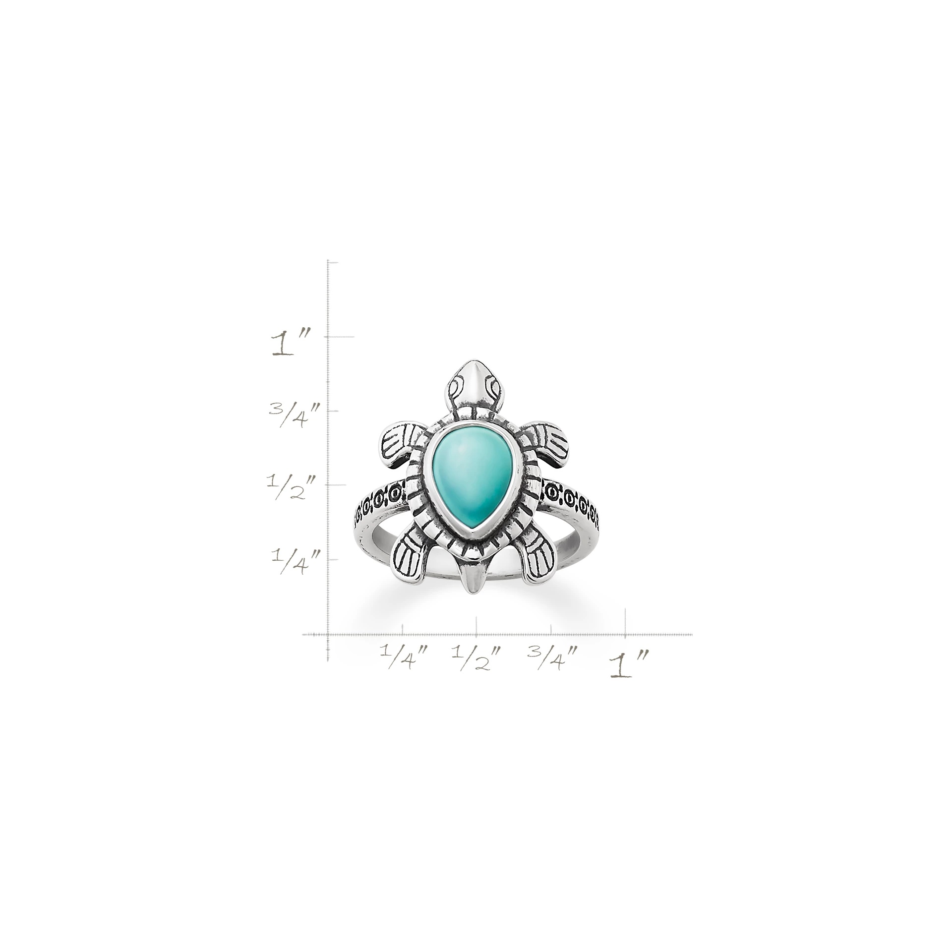 Turtle Gemstone Ring - Image 7