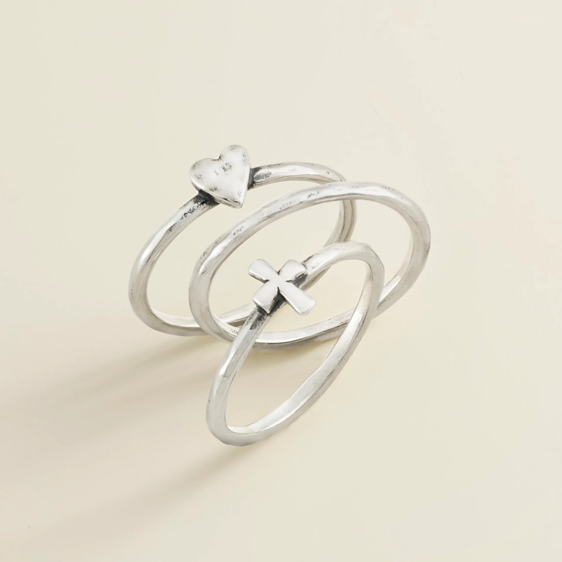 Faith and Love Ring Set - Image 2