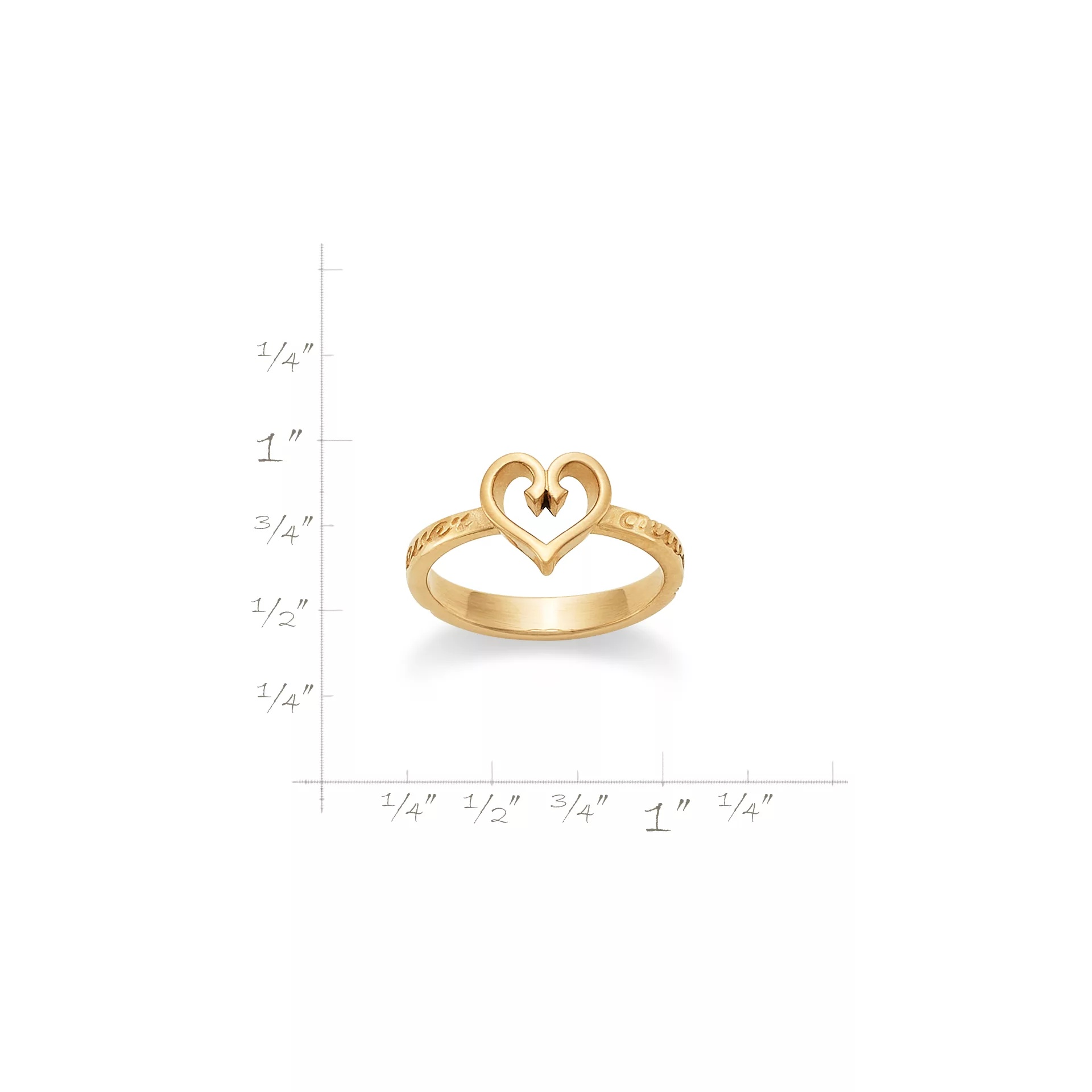 Forever and Always Heart Ring - Image 6