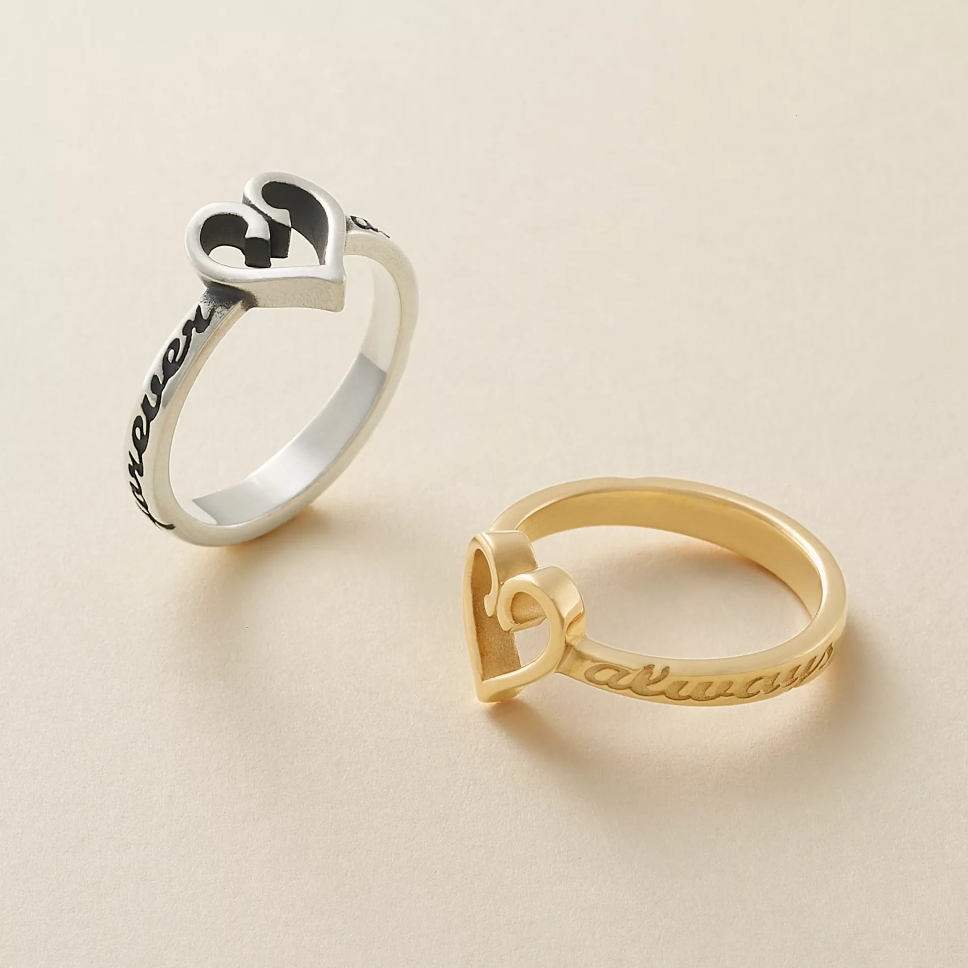 Forever and Always Heart Ring - Image 3