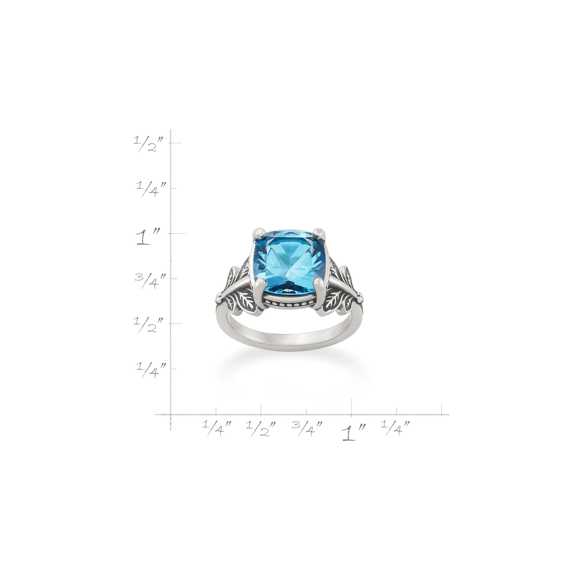 Trellis Gemstone Ring - Image 7