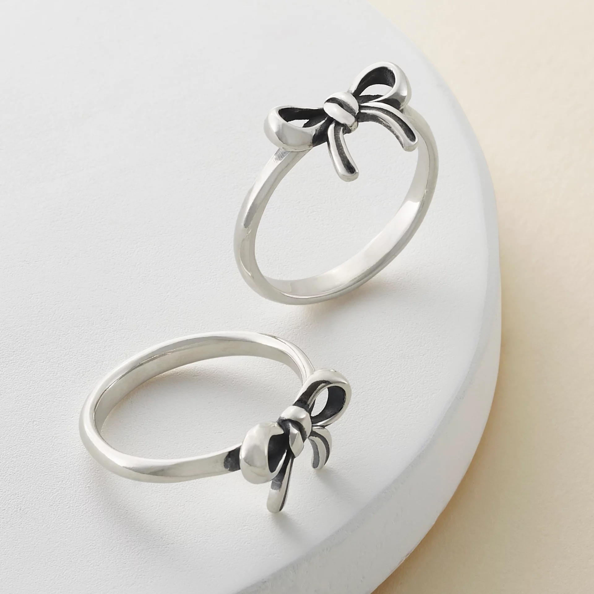 Delicate Bow Ring - Image 2