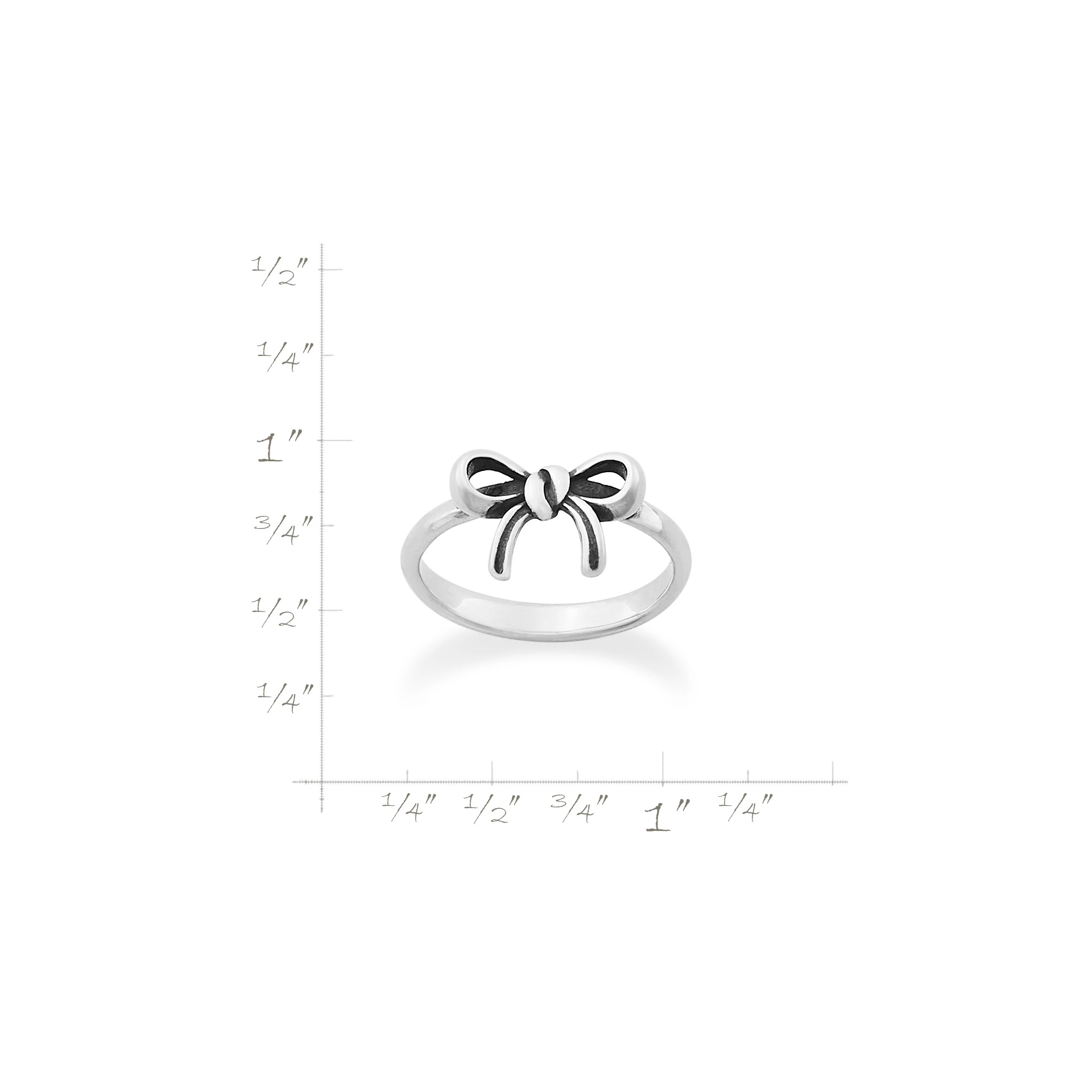 Delicate Bow Ring - Image 5