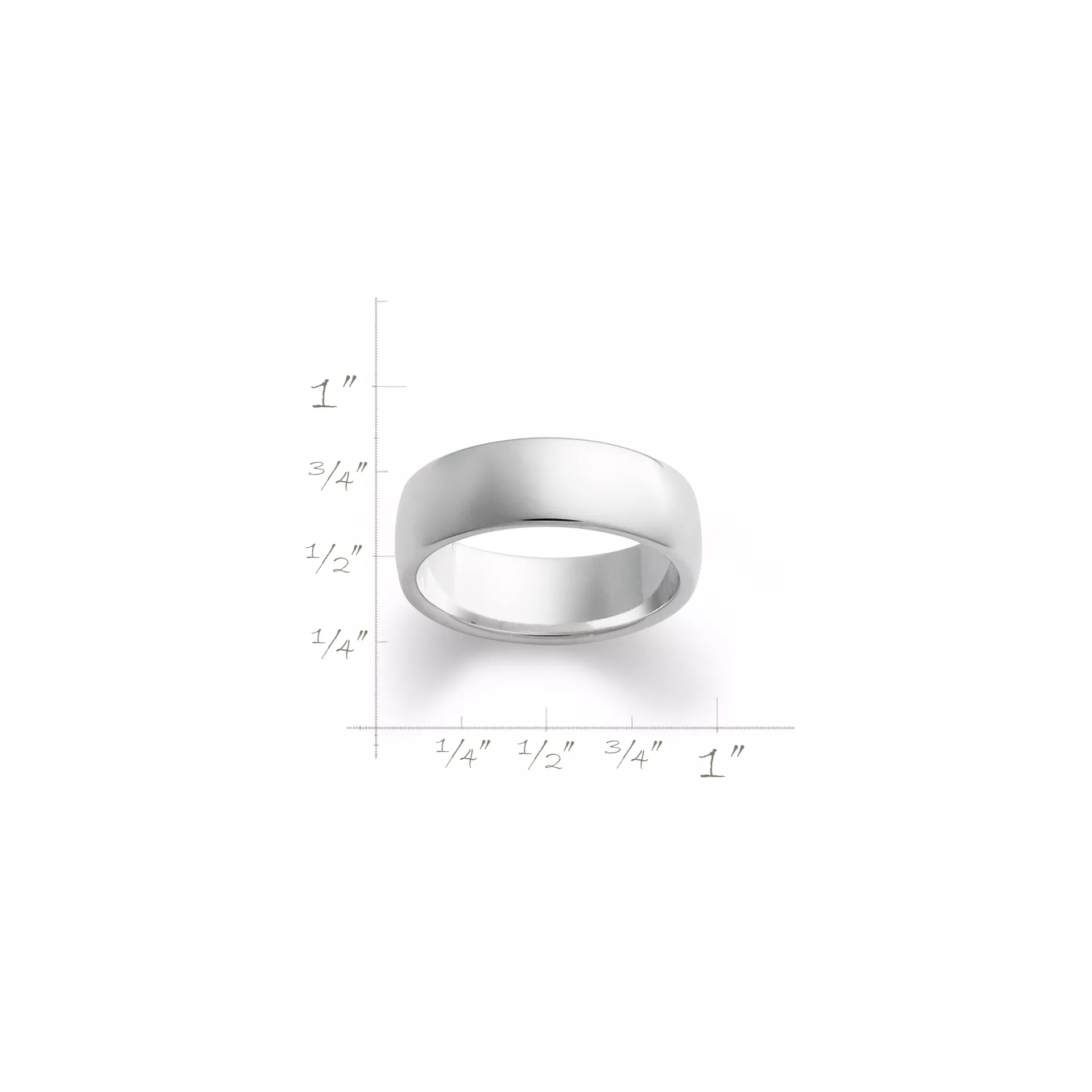 Wide Athena Wedding Ring - Image 2